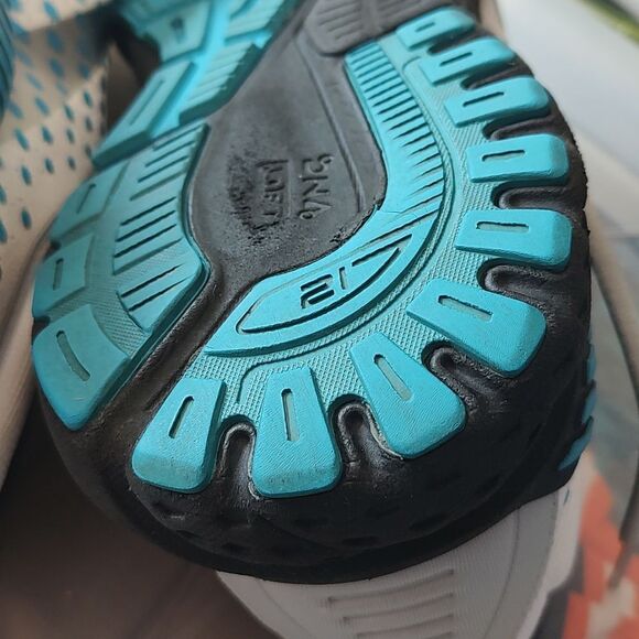 Brooks Adrenaline GTS 21 Road Running Shoes White Blue Black - Picture 13 of 13